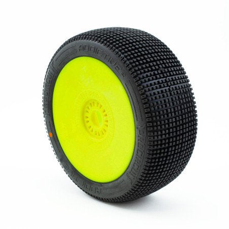 ADDICTIVE v2 BUGGY C3 (MEDIUM) PRE-MOUNTED YELLOW (2pcs.)